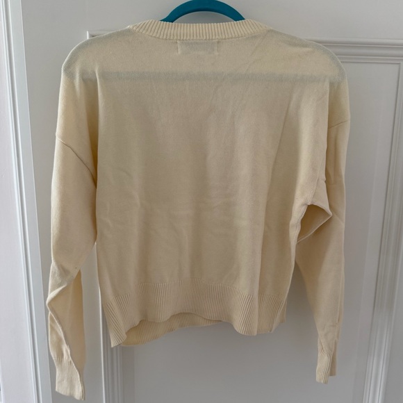 Wildfox Unicorn Sparkle Patch Sweater Small Long sleeve Sequin embroidered rare - Picture 5 of 7